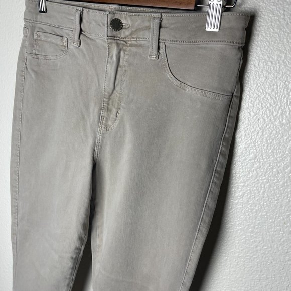 L'AGENCE | Margot High Rise Skinny Ankle Stretch Jeans in Biscuit - Picture 5 of 9